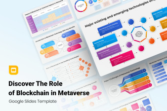 Discover The Role of Blockchain in Metaverse Google Slides Template